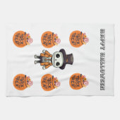 ハロウィンキッチンティータオル キッチンタオル (横)