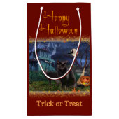 ハロウィンキャッツ抱き枕 スモールペーパーバッグ (裏面)