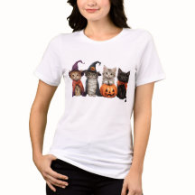 ハロウィンキャッツTシャツ