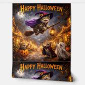 ハロウィンキャット壁紙 ホームデコレーション 壁紙 (ほどく)