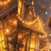 ハロウィンキャット壁紙 ホームデコレーション 壁紙 (縫い目)