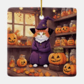 ハロウィンキャット#2 オーナメント (裏面)