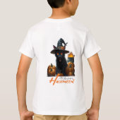 ハロウィンキャット Tシャツ (裏面)