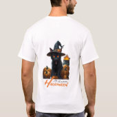 ハロウィンキャット Tシャツ (裏面)
