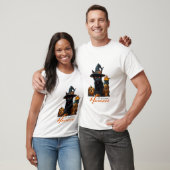 ハロウィンキャット Tシャツ (ユニセックス)