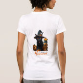ハロウィンキャット Tシャツ (裏面)