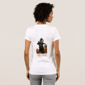 ハロウィンキャット Tシャツ (裏面フル)