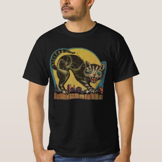 ハロウィンキャット Tシャツ (正面)