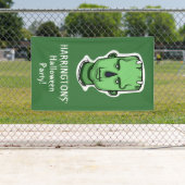 ハロウィンキャラクターカスタム文字バナー3/4 横断幕 (インサイチュ)