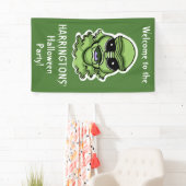 ハロウィンキャラクターカスタム文字バナー4/4 横断幕 (インサイチュ)