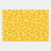 ハロウィンキャンディとスパイダー ラッピングペーパーシート (正面2)