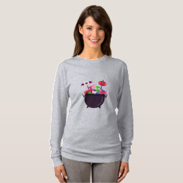 ハロウィンキャンディとスプーキーなスイーツのミックス Tシャツ