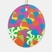 ハロウィンキャンディの山 セラミックオーナメント (左)