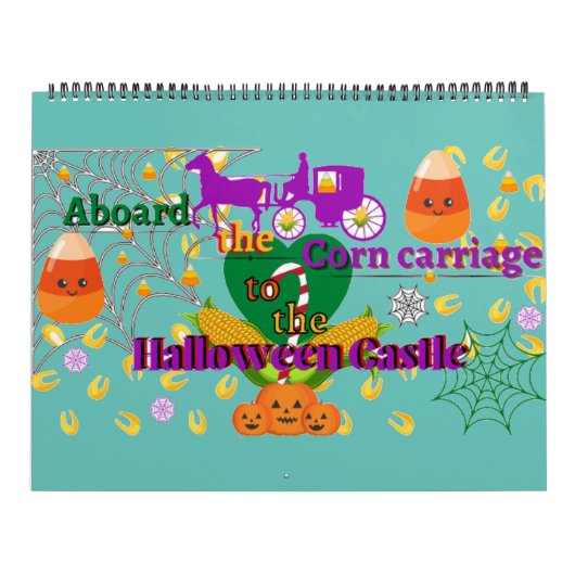 ハロウィンキャンディカレンダー。 カレンダー (カバー)