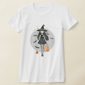 ハロウィンキャンディーガール Tシャツ