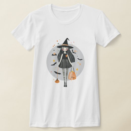 ハロウィンキャンディーガール Tシャツ (レイダウン)