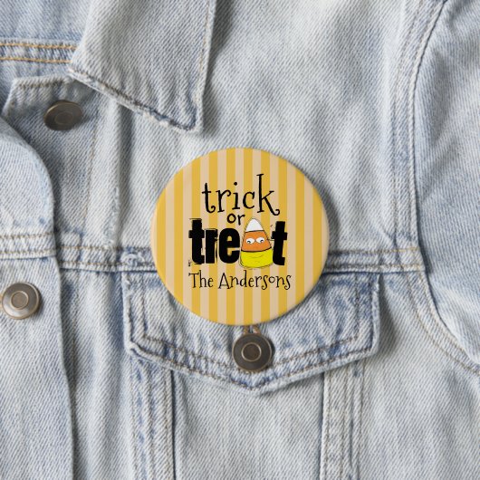 ハロウィンキャンディーコーンお洒落キュイおもしろい 缶バッジ (インサイチュ)