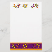 ハロウィンキャンディーコーンプレーン文房具 便箋 (正面)