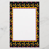 ハロウィンキャンディーコーン文房具 便箋 (正面)