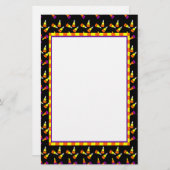 ハロウィンキャンディーコーン文房具 便箋 (正面/裏面)