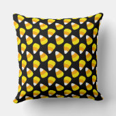 ハロウィンキャンディーコーン模様 クッション (裏面)