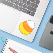 ハロウィンキャンディーコーン シール (ノートパソコンとiPhone)