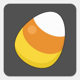 ハロウィンキャンディーコーン スクエアシール