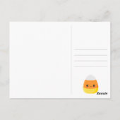 ハロウィンキャンディーコーン ポストカード (裏面)