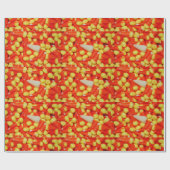 ハロウィンキャンディーコーン ラッピングペーパー (フラット)