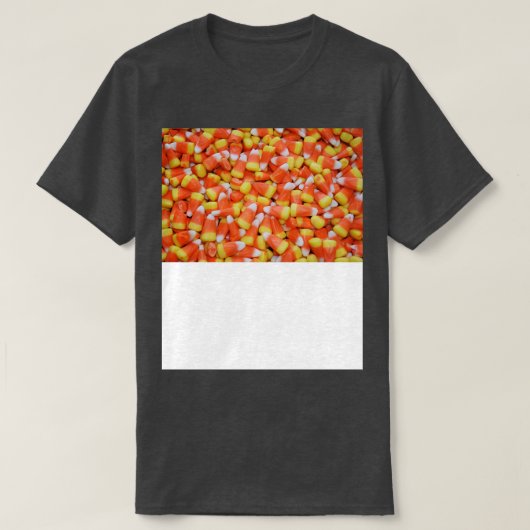 ハロウィンキャンディーコーン Tシャツ (デザイン正面)