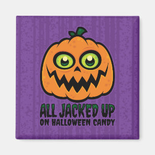 ハロウィンキャンディージャック – O' – ランタンで全てジャッキアップ マグネット