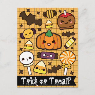 ハロウィンキャンディートリツ ポストカード