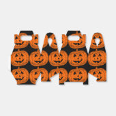 ハロウィンキャンディーボックス、カボチャ、カボチャ フェイバーボックス (折り畳みなし)