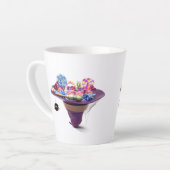 ハロウィンキャンディー カフェラテマグ (左アングル)