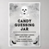ハロウィンキャンディ予想ゲームサイン ポスター (正面)