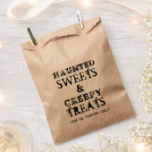 ハロウィンキャンディ幽霊のよく出るスイーツ不気味なお菓子 フェイバーバッグ (クリップ留めされた状態)