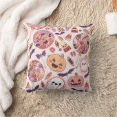 ハロウィンキャンディ幽霊カボチャ枕 クッション (ブランケット)