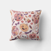 ハロウィンキャンディ幽霊カボチャ枕 クッション (裏面)