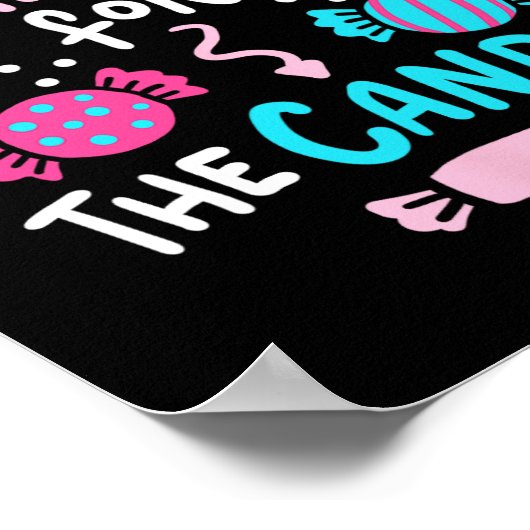 ハロウィンキャンディ棒つきキャンデーかわいいギフト ポスター (角)