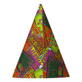 ハロウィンキャンディ パーティーハット (裏面)