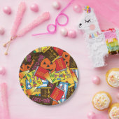 ハロウィンキャンディ ペーパープレート (パーティー)