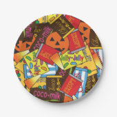 ハロウィンキャンディ ペーパープレート (正面)