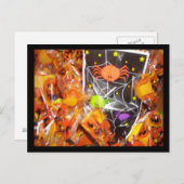 ハロウィンキャンディ ポストカード (正面/裏面)