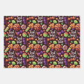 ハロウィンキャンディ ラッピングペーパーシート (正面)