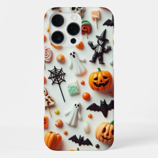 ハロウィンキャンディ iPhoneケース (裏面)