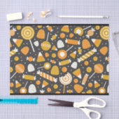 ハロウィンキャンデーのティッシュペーパー 薄葉紙 (クラフト)