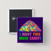 ハロウィンキャンデーの山 缶バッジ (正面&裏面)