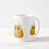 ハロウィンキャンデートウモロコシのマグ コーヒーマグカップ (正面右)