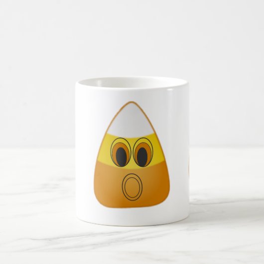 ハロウィンキャンデートウモロコシのマグ コーヒーマグカップ (中央)