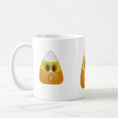 ハロウィンキャンデートウモロコシのマグ コーヒーマグカップ (左)